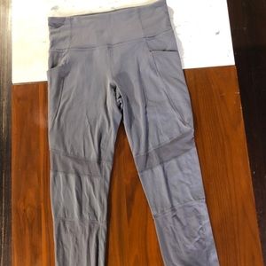 Athleta stealth mesh 7/8 legging